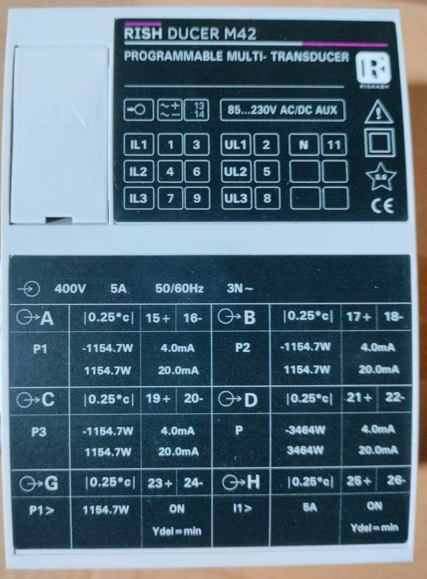 Rish Ducer M42 Rishabh Programmable Multi Transducer